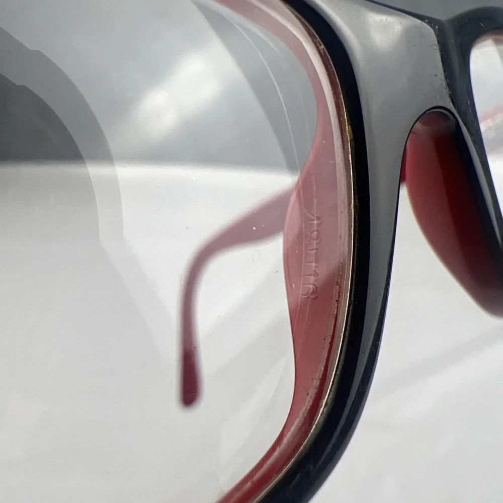 Ray Ban RB 1535 3573 Eyeglasses Red Logo Arms 48-16-130 Frames Only #4